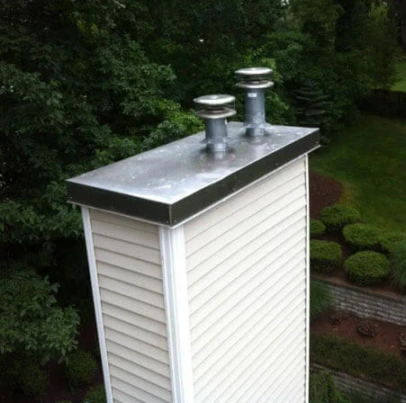 Chimney Chase Headr Installation Fishers Island NY